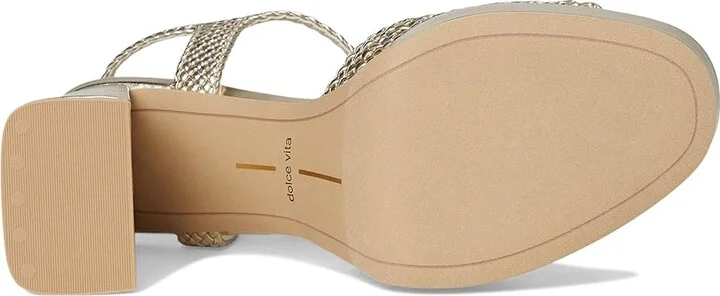 Dolce Vita Peyten Women's Shoes Light Gold : 6 M, Leather - Image 3