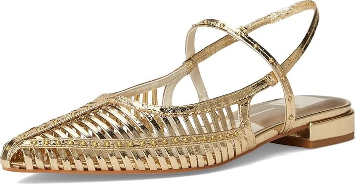 Dolce Vita Phinly Women's Flat Shoes Midnight Crinkle Patent : 10 M, Rubber - Image 11