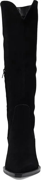 Dolce Vita Raj Women's Boots Onyx Suede : 6 M, Leather/Rubber/Suede - Image 2