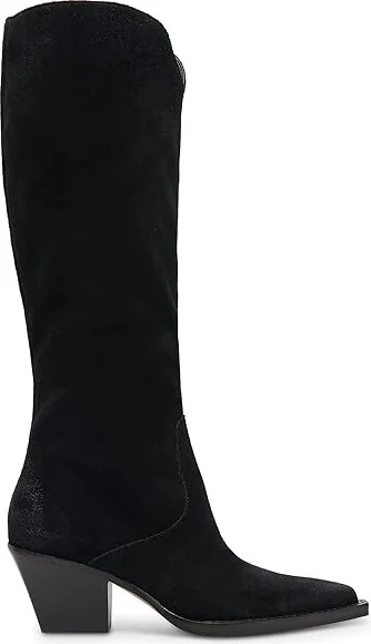 Dolce Vita Raj Women's Boots Onyx Suede : 6 M, Leather/Rubber/Suede - Image 7