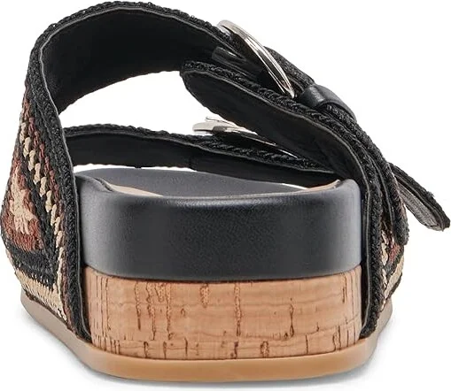 Dolce Vita Ralli Women's Sandals Black Knit : 7.5 M, Leather/Rubber - Image 7