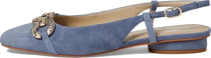 Dolce Vita Ramano Women's Flat Shoes Midnight Crinkle Patent : 6.5 M, Cotton - Image 11
