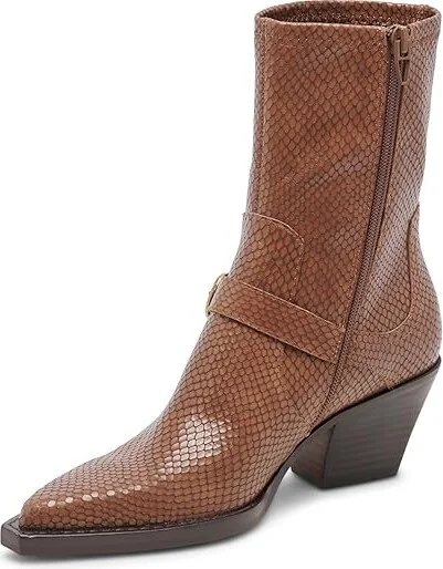 Dolce Vita Rave Women's Boots Saddle : 8.5 M, Leather - Image 5