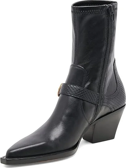 Dolce Vita Rave Women's Boots Saddle : 8.5 M, Leather - Image 10