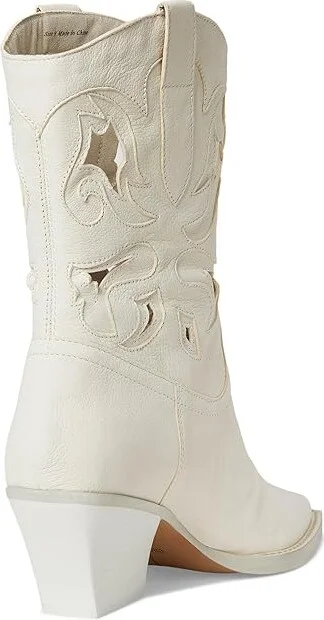 Dolce Vita Ravena Women's Shoes Off-White : 7.5 M, Leather - Image 4