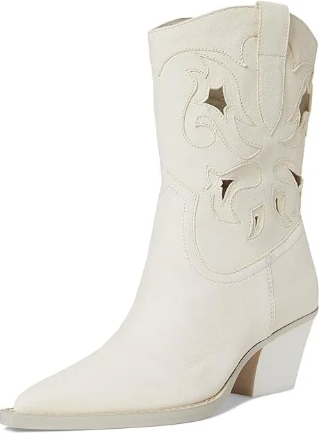 Dolce Vita Ravena Women's Shoes Off-White : 7.5 M, Leather - Image 5