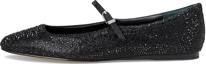 Dolce Vita Reyes Crystal Women's Flat Shoes Light Gold Crystal : 6 M, Leather - Image 10