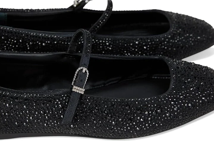 Dolce Vita Reyes Crystal Women's Flat Shoes Light Gold Crystal : 6 M, Leather - Image 11