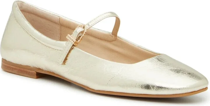 Gold Metallic Leather