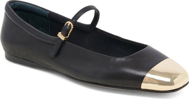 Dolce Vita Reyes Toe Cap Leather Flat