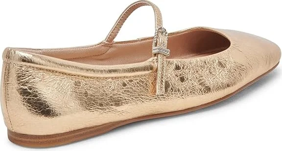 Dolce Vita Reyes Women's Shoes Gold : 9.5 M, Leather - Image 3