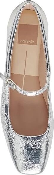 Dolce Vita Reyes Women's Shoes Silver : 8.5 M, Leather - Image 2