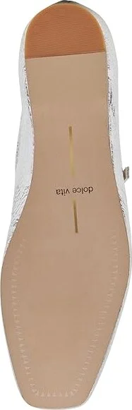 Dolce Vita Reyes Women's Shoes Silver : 8.5 M, Leather - Image 3