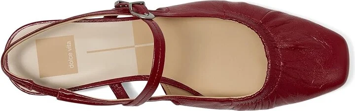 Dolce Vita Rianne Women's Flat Shoes Midnight Crinkle Patent : 6 M, Leather/Rubber - Image 8