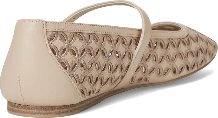 Dolce Vita Rodni Eyelet Perf Women's Flat Shoes True White Leather : 6.5 M - Image 10