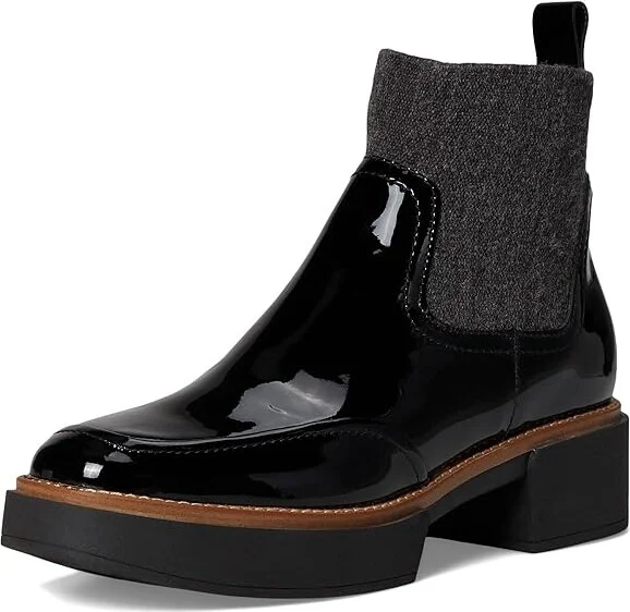 Dolce Vita Saline H2O Women's Boots Midnight Patent Leather H2O : 6.5 M, Rubber - Image 5