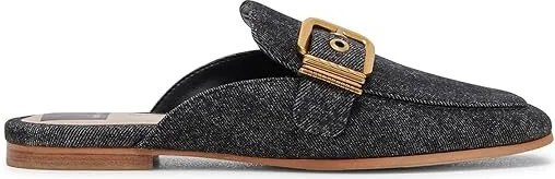 Dolce Vita Santel Women's Shoes Carbon Denim : 7 M, Leather - Image 5