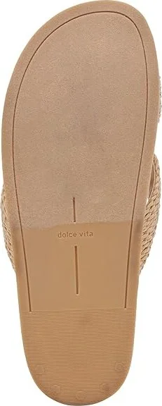 Dolce Vita Selda Women's Sandals Lt Natural Raffia : 8.5 M - Image 3