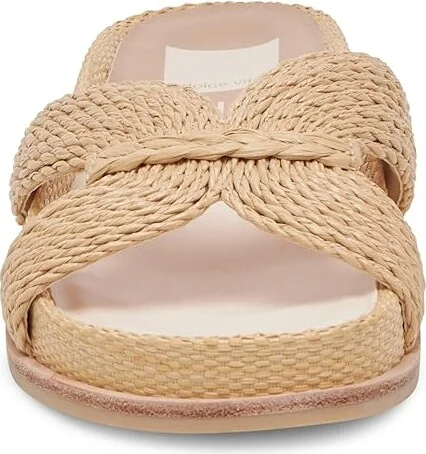Dolce Vita Selda Women's Sandals Lt Natural Raffia : 8.5 M - Image 5