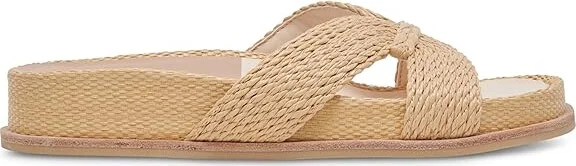 Dolce Vita Selda Women's Sandals Lt Natural Raffia : 8.5 M - Image 6