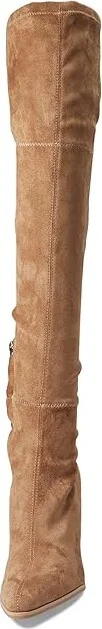 Dolce Vita Selora Women's Boots Truffle Microsuede : 6 M, Textile - Image 2