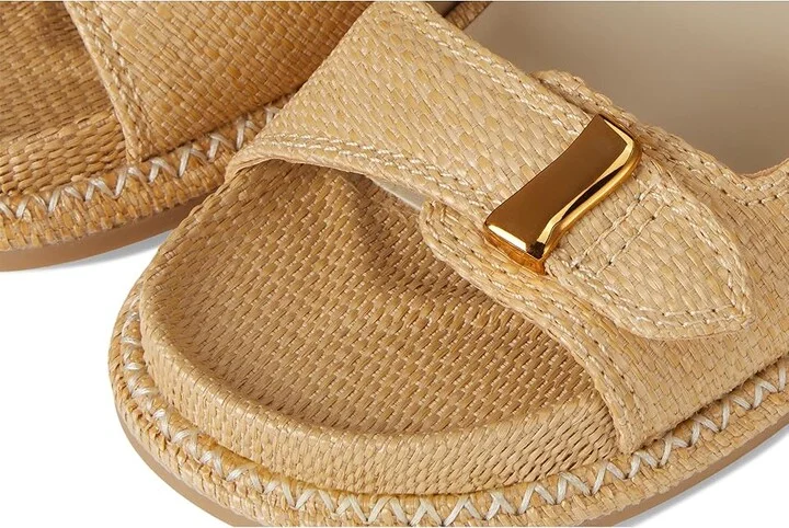 Dolce Vita Sevana Women's Sandals Light Natural Raffia : 10 M, Rubber - Image 7