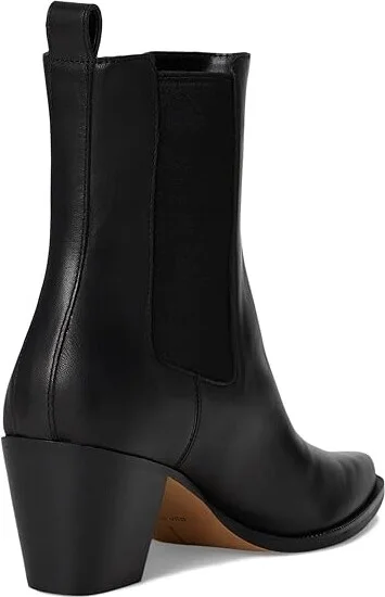 Dolce Vita Shadie H2O Women's Boots Black Leather H2O : 6.5 M, Leather/Rubber - Image 4