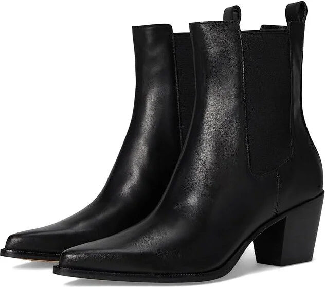 Dolce Vita Shadie H2O Women's Boots Black Leather H2O : 6.5 M, Leather/Rubber