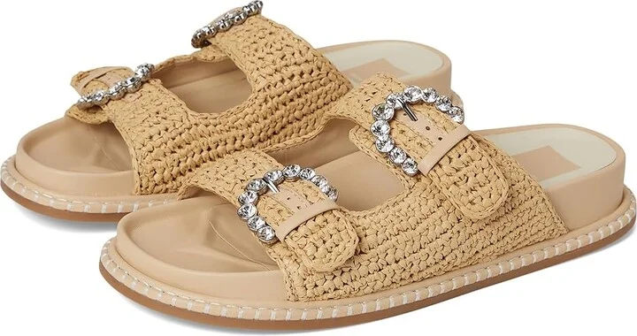 Dolce Vita Shauny Women's Sandals Natural : 9.5 M, Leather/Rubber