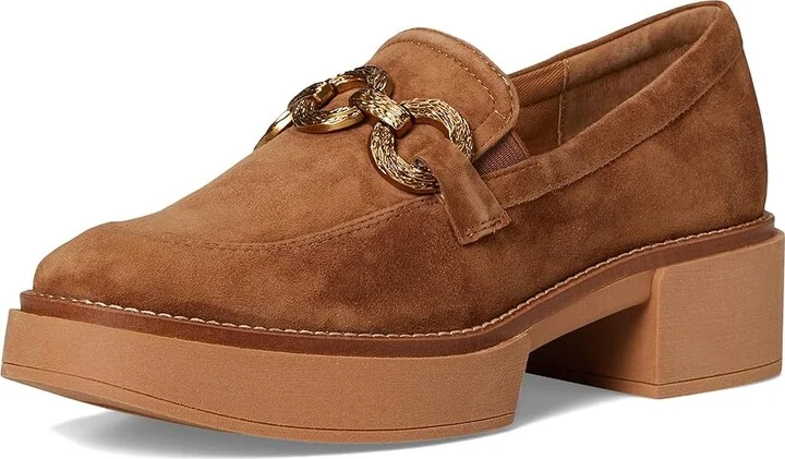 Dolce Vita Sheena Women's Flat Shoes Brown Suede : 8 M, Cotton - Image 5