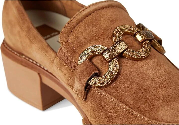 Dolce Vita Sheena Women's Flat Shoes Brown Suede : 8 M, Cotton - Image 7