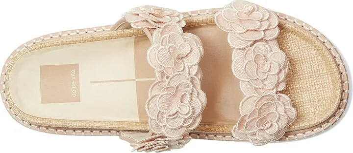 Dolce Vita Sherla Women's Sandals Praline Raffia : 6.5 M, Rubber - Image 2