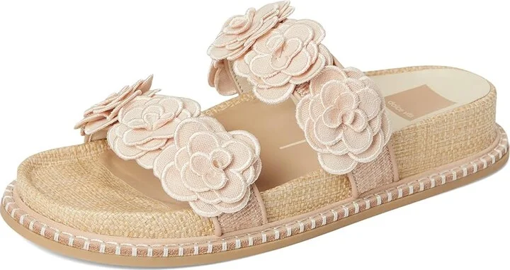 Dolce Vita Sherla Women's Sandals Praline Raffia : 6.5 M, Rubber - Image 5