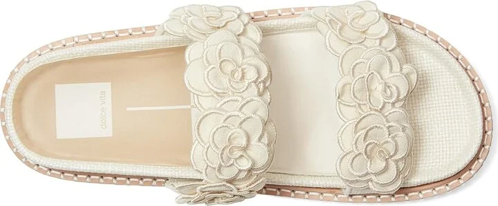 Dolce Vita Sherla Women's Sandals Praline Raffia : 6.5 M, Rubber - Image 8