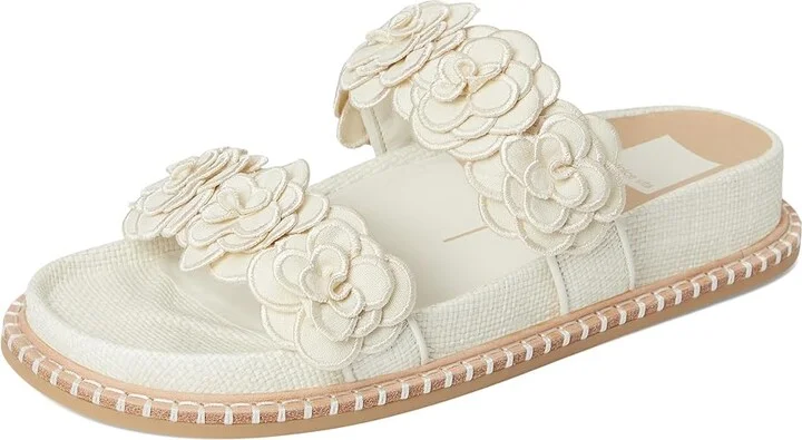 Dolce Vita Sherla Women's Sandals Praline Raffia : 6.5 M, Rubber - Image 11
