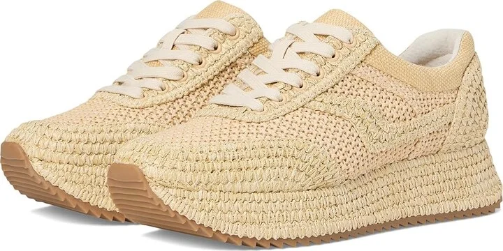 Dolce Vita Shyloh Women's Shoes Light Natural Raffia : 9.5 M, Rubber/Synthetic