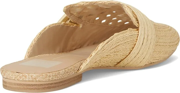 Dolce Vita Sianna Women's Flat Shoes Natural Raffia : 7 M, Synthetic - Image 4