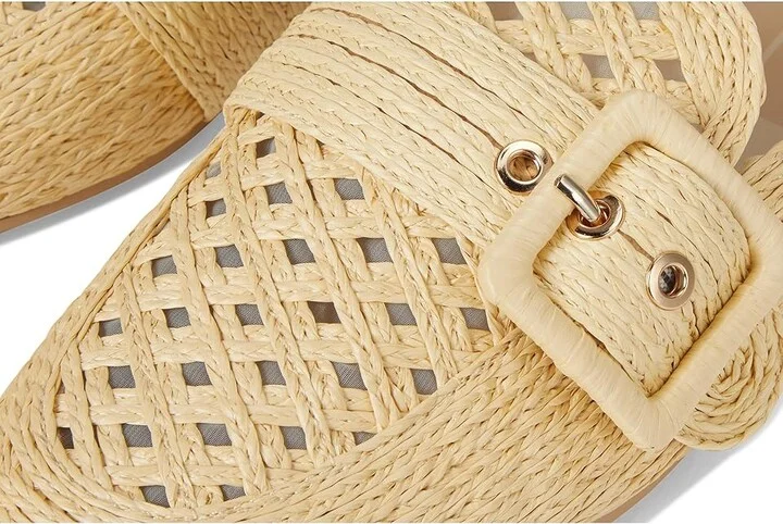 Dolce Vita Sianna Women's Flat Shoes Natural Raffia : 7 M, Synthetic - Image 7