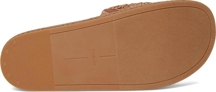 Dolce Vita Sidona Women's Sandals Brown Raffia : 10 M, Rubber - Image 3