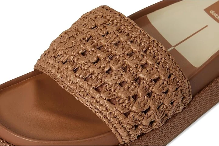 Dolce Vita Sidona Women's Sandals Brown Raffia : 10 M, Rubber - Image 7