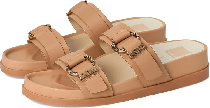 Dolce Vita Soya Women's Sandals Light Tan : 6.5 M, Leather