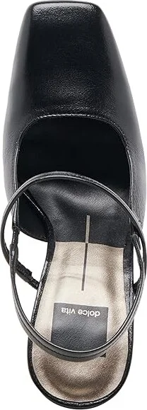 Dolce Vita Soyer High Women's Heels Midnight Crinkle Patent : 9.5 M, Leather/Rubber - Image 2