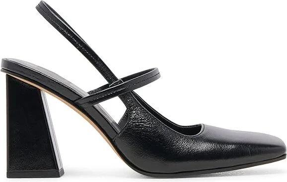 Dolce Vita Soyer High Women's Heels Midnight Crinkle Patent : 9.5 M, Leather/Rubber - Image 5