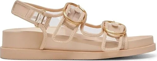Dolce Vita Starla Women's Sandals Crystal Vinyl : 9 M, Leather - Image 6