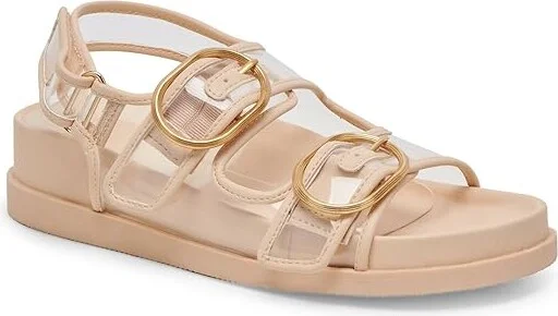 Dolce Vita Starla Women's Sandals Crystal Vinyl : 9 M, Leather