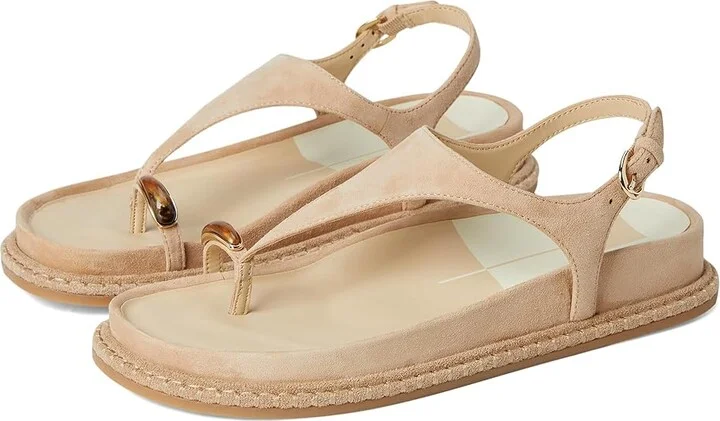 Dolce Vita Stefan Women's Wedge Shoes Bamboo : 7.5 M, Leather