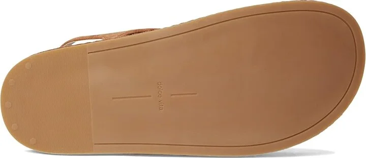 Dolce Vita Stefan Women's Wedge Shoes Caramel : 6 M, Leather - Image 3