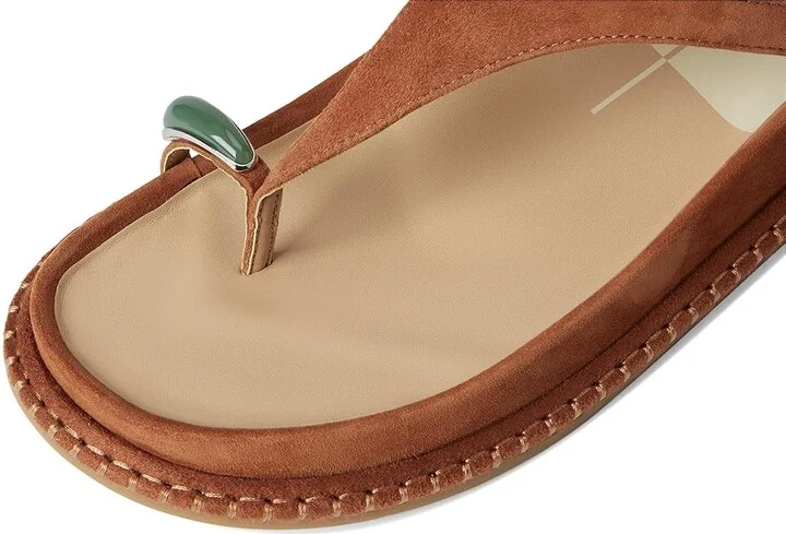 Dolce Vita Stefan Women's Wedge Shoes Caramel : 6 M, Leather - Image 7