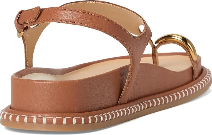 Dolce Vita Stefan Women's Wedge Shoes Saddle : 9 M, Leather - Image 4