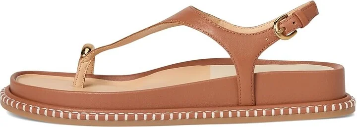 Dolce Vita Stefan Women's Wedge Shoes Saddle : 9 M, Leather - Image 6